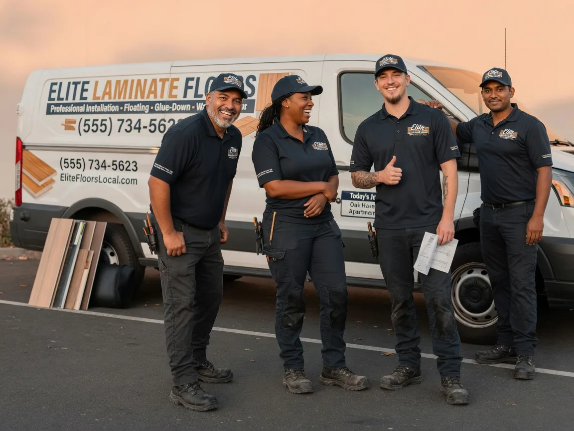Laminate flooring installation company in Hannibal, OH